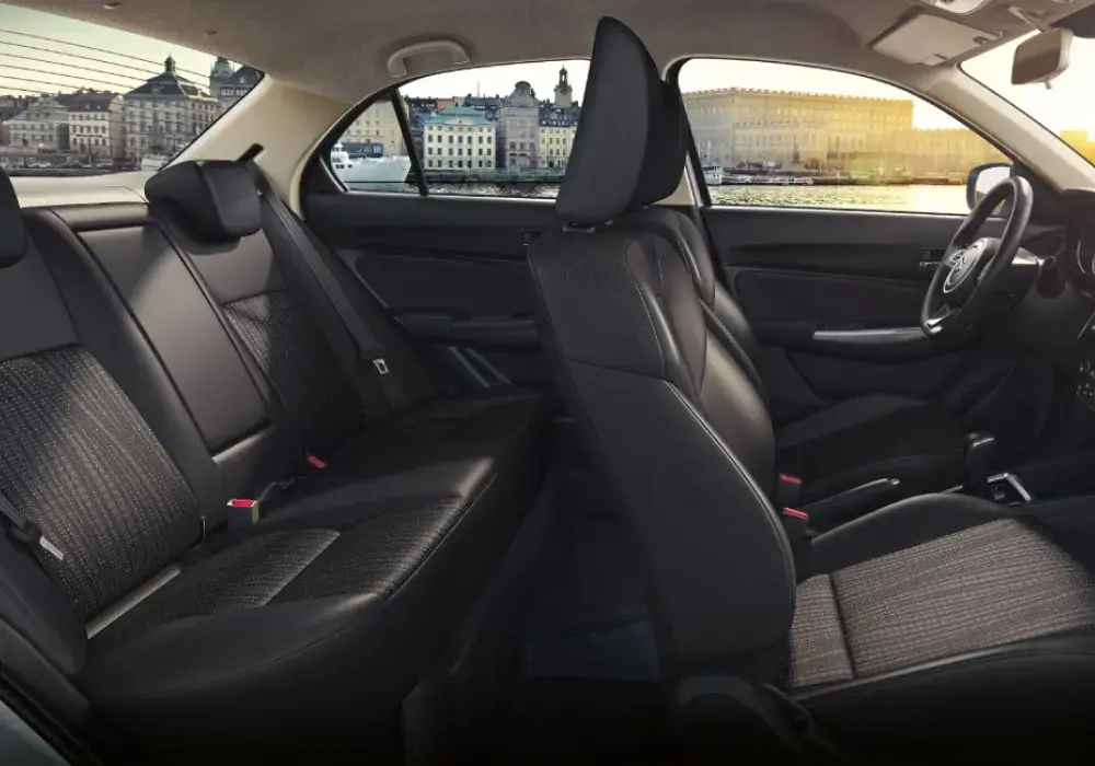 Dimensiones y medidas auto sedán Suzuki Dzire